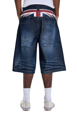 Шорты Jaded London Union Jack Indigo Colossus купить в интернет-магазине Kicksmania