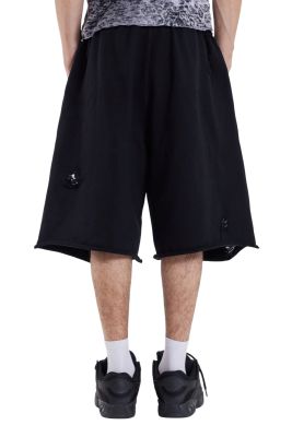 Шорты Jaded London Distressed Monster Black купить в интернет-магазине Kicksmania