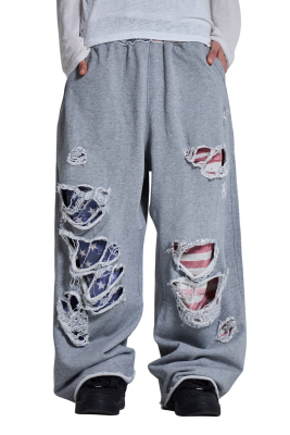 Штаны Jaded London Stars and Stripes Distressed Monster купить в интернет-магазине Kicksmania