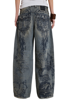 Джинсы Jaded London Rock Revival Inked Women купить в интернет-магазине Kicksmania