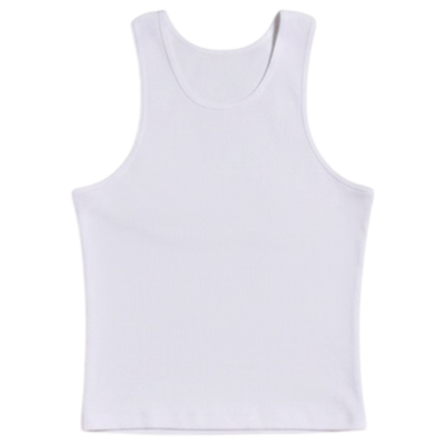 Майка Jaded London Rib Longline White купить в интернет-магазине Kicksmania