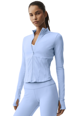 Куртка ALO Airbrush Corset Full Zip Light Provence Blue купить в интернет-магазине Kicksmania