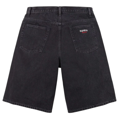 Шорты Supreme Baggy Denim Black купить в интернет-магазине Kicksmania