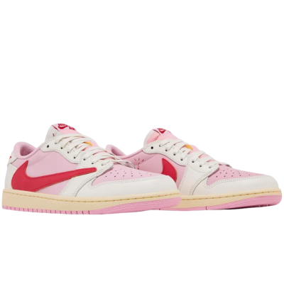 Travis Scott x Air Jordan 1 Retro Low OG Tropical Pink купить в интернет-магазине Kicksmania