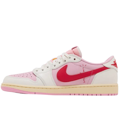 Travis Scott x Air Jordan 1 Retro Low OG Tropical Pink купить в интернет-магазине Kicksmania