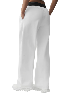 Брюки ALO Suit Up Regular White/Black купить в интернет-магазине Kicksmania