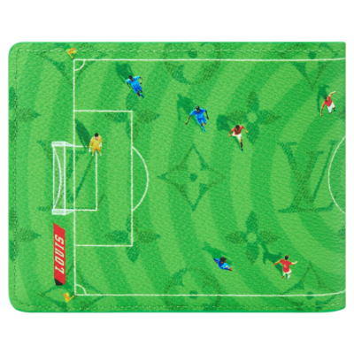 Кошелек Louis Vuitton Multiple Green Football купить в интернет-магазине Kicksmania