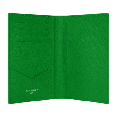 Обложка для паспорта Louis Vuitton Green Football купить в интернет-магазине Kicksmania