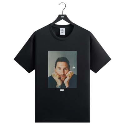Футболка Kith x Messi for Adidas Football Graphic Black купить в интернет-магазине Kicksmania
