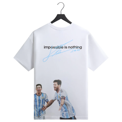Футболка Kith x Messi for Adidas Football World Cup Graphic White купить в интернет-магазине Kicksmania