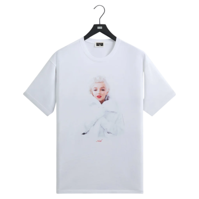 Футболка KITH x MARILYN MONROE FUR COAT WHITE купить в интернет-магазине Kicksmania