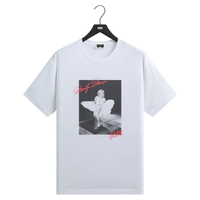 Футболка KITH x MARILYN MONROE SKIRT WHITE купить в интернет-магазине Kicksmania
