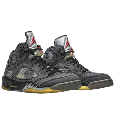 Off-White x Air Jordan 5 Muslin купить в интернет-магазине Kicksmania