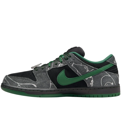 There Skateboard x Nike Dunk SB Low Anthracite Gorge Green купить в интернет-магазине Kicksmania