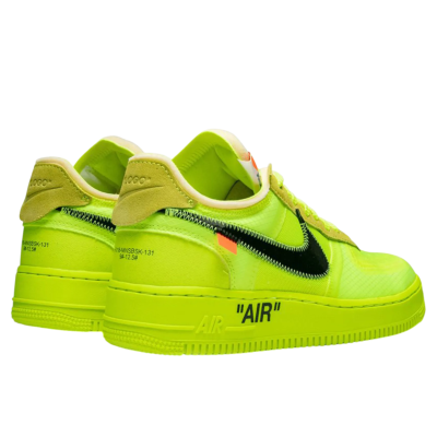 Nike Air Force 1 Low Off-White Volt купить в интернет-магазине Kicksmania