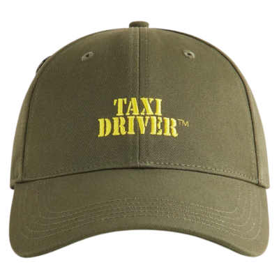 Кепка KITH X TAXI DRIVER WASHED TWILL CLASSICS DAD HAT GREEN купить в интернет-магазине Kicksmania