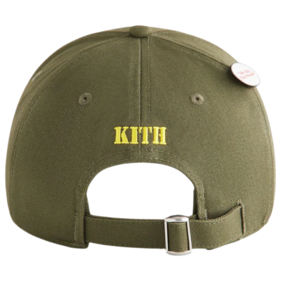 Кепка KITH X TAXI DRIVER WASHED TWILL CLASSICS DAD HAT GREEN купить в интернет-магазине Kicksmania