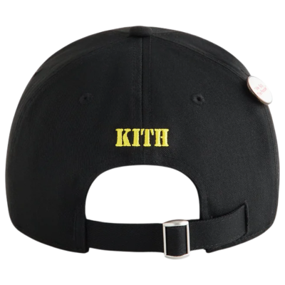 Кепка KITH X TAXI DRIVER WASHED TWILL CLASSICS DAD HAT BLACK купить в интернет-магазине Kicksmania