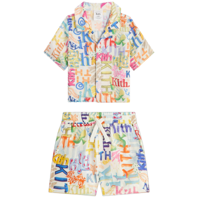 Комплект KITH Baby Sketched Monogram Thompson Camp купить в интернет-магазине Kicksmania