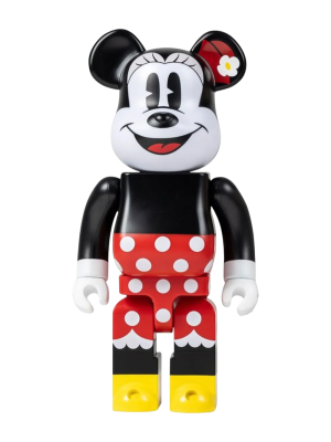 BearBrick Minnie Mouse 400% 100% купить в интернет-магазине Kicksmania