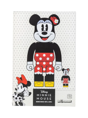 BearBrick Minnie Mouse 400% 100% купить в интернет-магазине Kicksmania