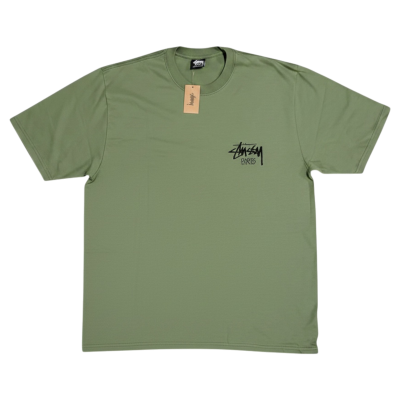 Футболка Stussy Paris Khaki купить в интернет-магазине Kicksmania