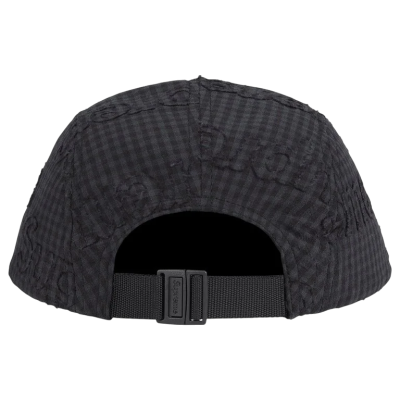 Кепка Supreme Monogram Gingham Black купить в интернет-магазине Kicksmania