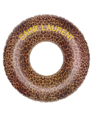 Надувной круг SAINT LAURENT Leopard купить в интернет-магазине Kicksmania