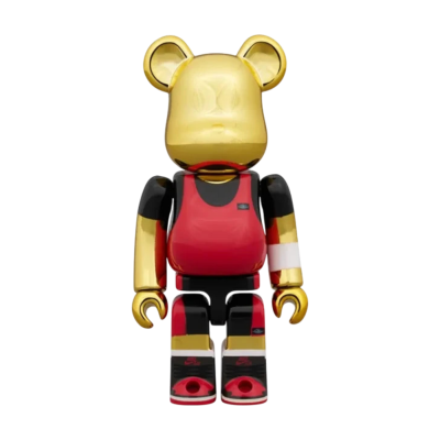 BearBrick Michael Jordan Air Jordan 1985 Gold 100% купить в интернет-магазине Kicksmania