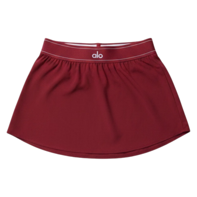 Теннисная юбка Alo Yoga Match Point Summer Romance Red купить в интернет-магазине Kicksmania