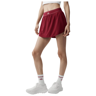 Теннисная юбка Alo Yoga Match Point Summer Romance Red купить в интернет-магазине Kicksmania