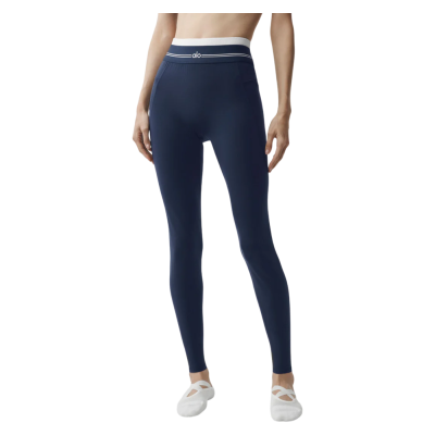 Леггинсы Alo Yoga Airbrush High-Waist 7/8 Better Together Navy/White купить в интернет-магазине Kicksmania