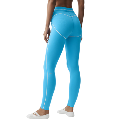 Леггинсы Alo Yoga Airbrush High-Waist Heart Throb Azure Blue купить в интернет-магазине Kicksmania