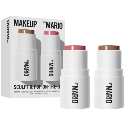 Make Up By Mario Sculpt & Pop On the Go Duo Mini Medium & Pale Petal купить в интернет-магазине Kicksmania