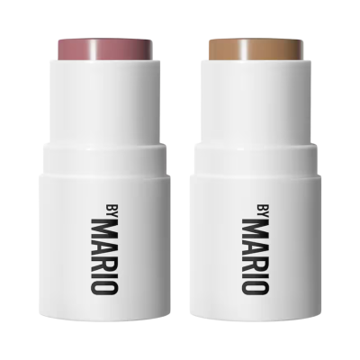 Make Up By Mario Sculpt & Pop On the Go Duo Mini Light Medium & Dusty Rose купить в интернет-магазине Kicksmania