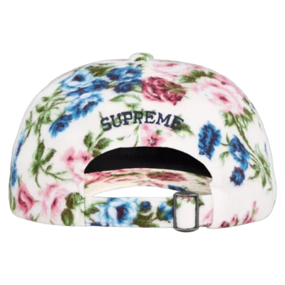 Кепка Supreme Floral Flannel 6-Panel White купить в интернет-магазине Kicksmania