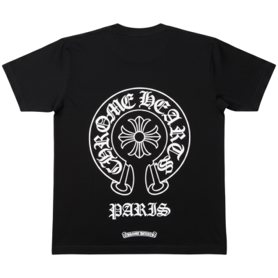 Футболка Chrome Hearts Horseshoe Paris купить в интернет-магазине Kicksmania