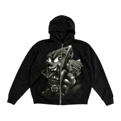 Толстовка На Молнии Cactus Jack By Travis Scott x Spongebob Legal Tender купить в интернет-магазине Kicksmania