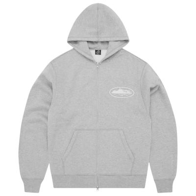 Толстовка Corteiz Island Puff Heather Grey купить в интернет-магазине Kicksmania