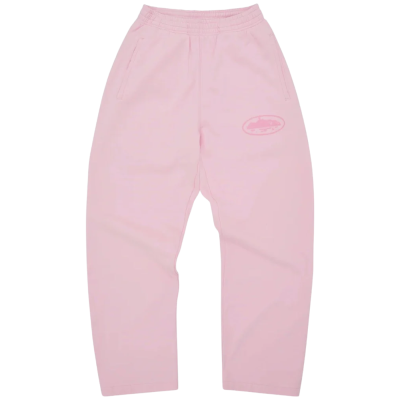 Штаны Corteiz Island Puff Print Pink купить в интернет-магазине Kicksmania