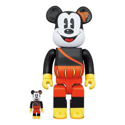 BEARBRICK Mickey the Bard 400% + 100% купить в интернет-магазине Kicksmania