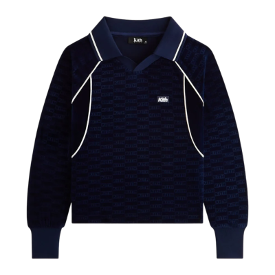 Джерси Kith Kids Monogram Velour NOCTURNAL купить в интернет-магазине Kicksmania