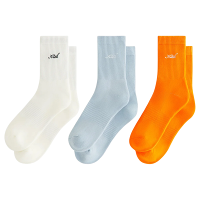 Носки Kith Women 3-Pack Lightweight Cotton Classic Crew купить в интернет-магазине Kicksmania