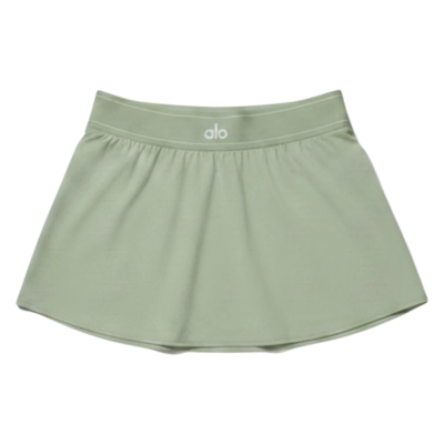 Теннисная юбка Alo Yoga Match Point Dune Grass купить в интернет-магазине Kicksmania