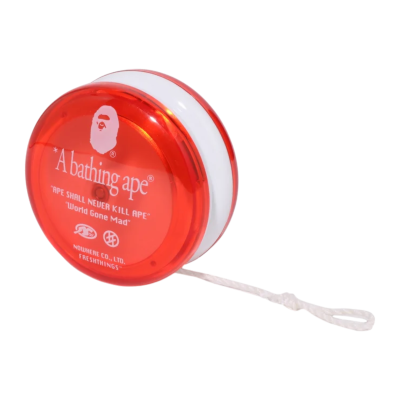 Игрушка BAPE X FRESHTHINGS TRANSLUCENT YOYO RED купить в интернет-магазине Kicksmania — фото 3