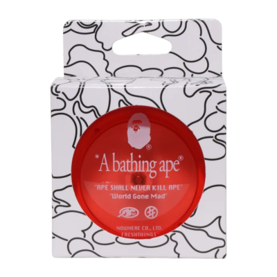 Игрушка BAPE X FRESHTHINGS TRANSLUCENT YOYO RED купить в интернет-магазине Kicksmania — фото 4