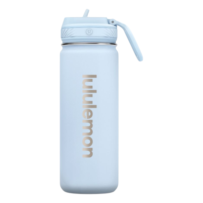Бутылка Lululemon Back To Life Sport Straw Lid 24oz Blue Linen купить в интернет-магазине Kicksmania
