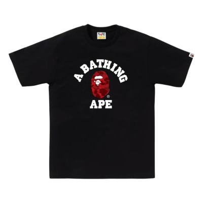 Футболка Bape Reflector Color Camo College Black купить в интернет-магазине Kicksmania