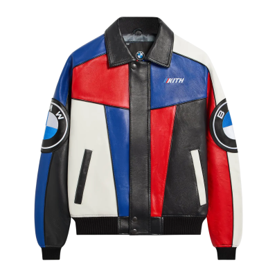 Куртка Kith x AVIREX x BMW Leather Jacket купить в интернет-магазине Kicksmania