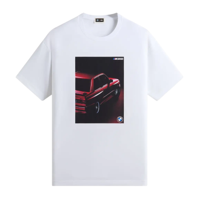 Футболка Kith x BMW M3 Photo White купить в интернет-магазине Kicksmania